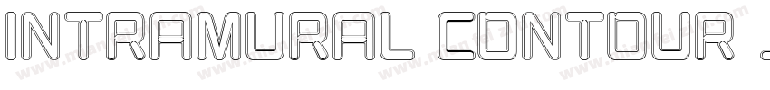 Intramural Contour JL字体转换